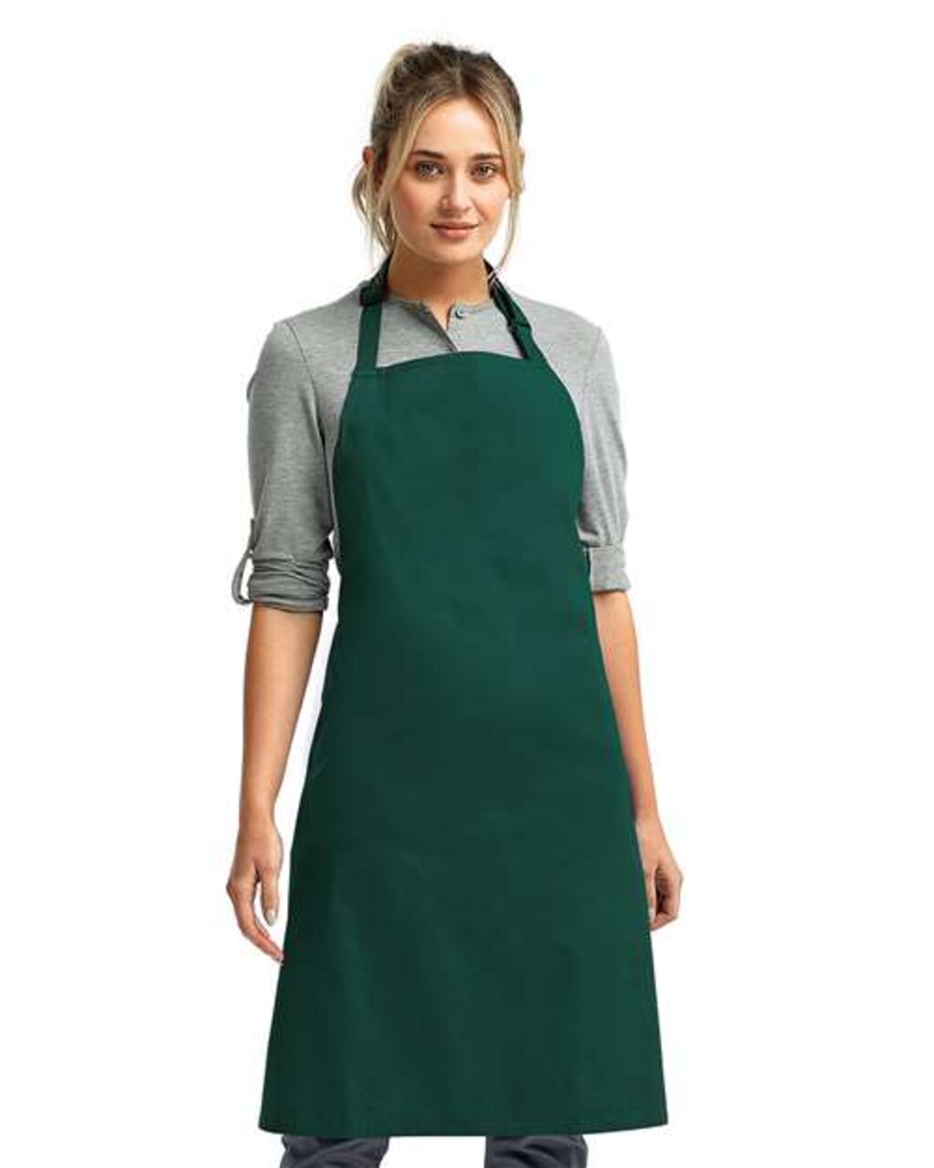 Artisan Collection by Reprime® Recycled Bib Apron Adjustable Neck Strap Durable Eco Friendly